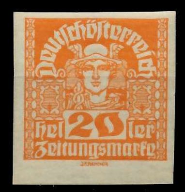 Österreich 1920 21 Zeitungsmarken Nr 303x postfrisch X7A88CE