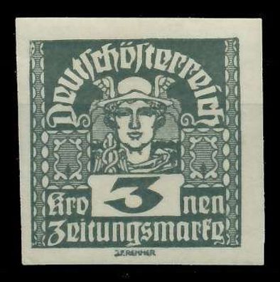 Österreich 1920 21 Zeitungsmarken Nr 311x postfrisch X7A897E