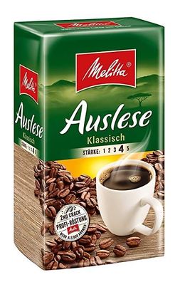 Melitta Kaffee gemahlen Stärke 4 Auslese Klassisch - 6,99 € pro Packung
