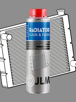 JLM Radiator Reinigung und Flush 250ml 1st.