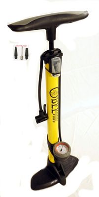 Standpumpe für Auto- Dunlop- und Sclaverantventil CBK-MS® BEE Fahrradpumpe