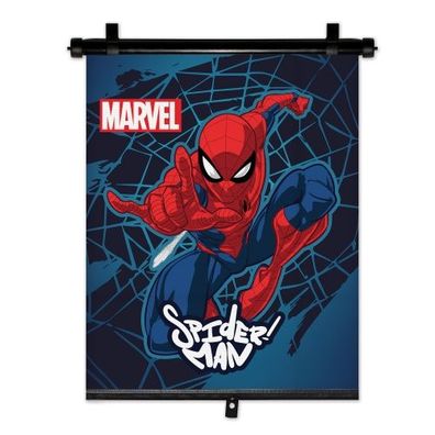 Spiderman Rollo, ausziehbarer Auto-Sonnenschutz, Schattenspender, 1 Stück