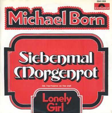 7" Michael Born - Siebenmal Morgenrot