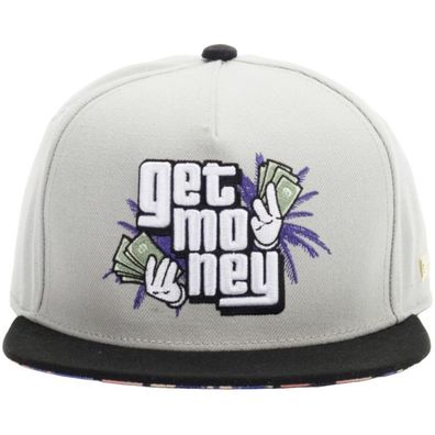 Get Money Graue Mister Tee HOG Gaming Snapback Cap Caps Kappen Mützen Hüte