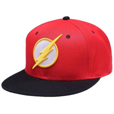 The Flash Snapback Cap mit 3D Logo DC Comics The Flash Caps Kappen Mützen Hüte