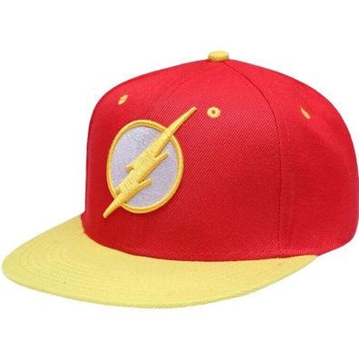 The Flash DC Comics Snapback Cap mit 3D Logo The Flash Caps Kappen Mützen Hüte