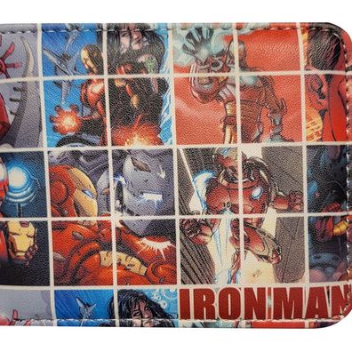 Iron Man Brieftasche mit Avengers Team - Geldbörsen Portemonnaies Geldbeutel