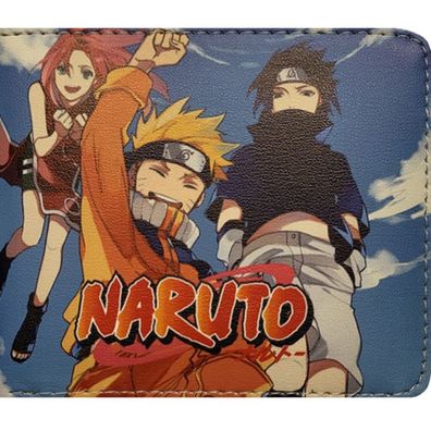 Nartuto Team Brieftasche mit Naruto Shippuden - Geldbörsen Portemonnaies Geldbeutel