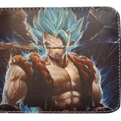 Dragon Ball Z Brieftasche mit Super Saiyan Blue Geldbörsen Portemonnaies Geldbeutel