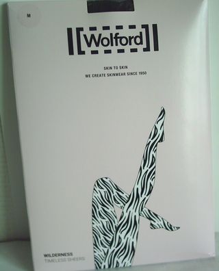 Wolford Wilderness Strumpfhose schwarz Gr. M