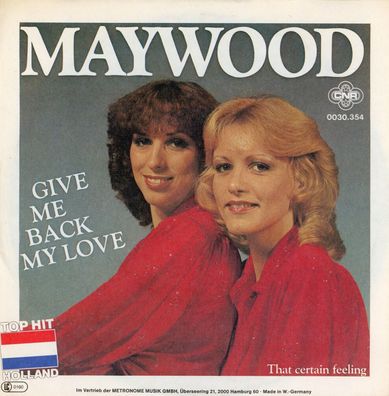 7" Maywood - Give me back my Love