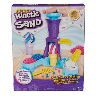 Spin Master Kinetic Sand Soft Serve Ice Cream Station