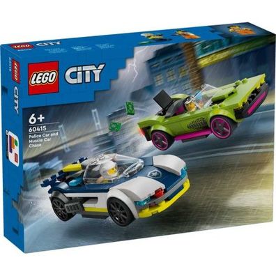 LEGO® City Verfolgungsjagd mit Polizeiauto und Muscle Car