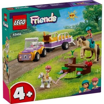 LEGO® Friends Pferde und Pony Anhänger