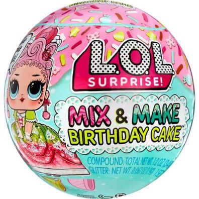 MGA L.O.L. Surprise Mix & Make Birthday Cake Tots