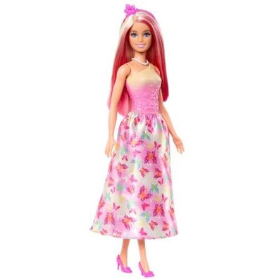 Mattel Barbie Royal Puppe mit pinken Haaren