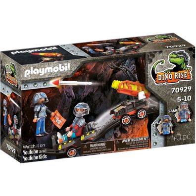 Playm. Dino Mine Raketenkart 70929 - Playmobil 70929 - (Spielwaren / Playmobil / ...