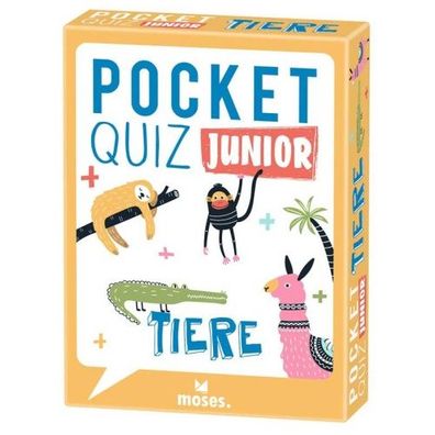 Moses Pocket Quiz junior - Tiere