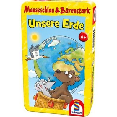 Schmidt Mauseschlau & Bärenstark Unsere Erde - Metalldose