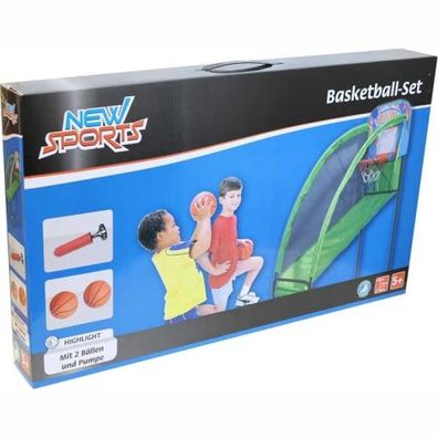 New Sports Basketball Indoor Set inkl. 2 Bälle