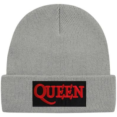 Queen Graue Beanie Mütze - Hard Rock Musik Beanies Mützen Caps Hats Hüte