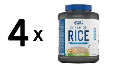 4 x Cream of Rice, Apple Crumble - 2000g