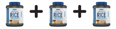 3 x Cream of Rice, Golden Syrup - 2000g