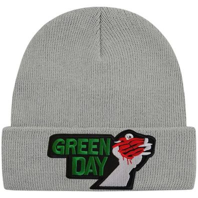 Green Day Graue Beanie Mütze - Hard Rock Musik Beanies Mützen Caps Hats Hüte
