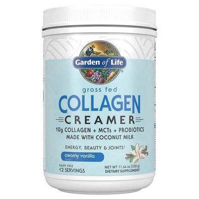 Collagen Creamer - Grass Fed, Creamy Vanilla - 330g