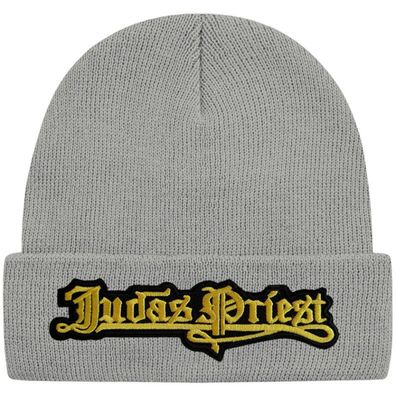 Judas Priest Graue Beanie Mütze - Hard Rock Musik Beanies Mützen Caps Hats Hüte