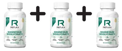 3 x Albion Magnesium Bisglycinate - 90 caps