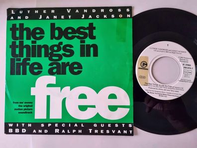 Luther Vandross and Janet Jackson - The best things in life are free 7'' Vinyl