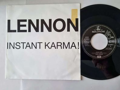 John Lennon - Instant Karma/ Oh my love 7'' Vinyl Germany
