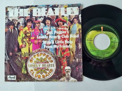 The Beatles - Sgt. Pepper's Lonely Hearts Club Band/ With a little help 7'' Vinyl