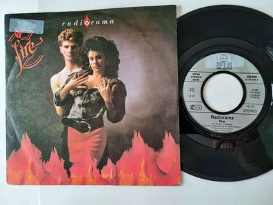 Radiorama - Fire 7'' Vinyl Germany ITALO DISCO