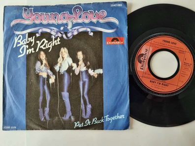 Young Love - Baby I'm right 7'' Vinyl Germany