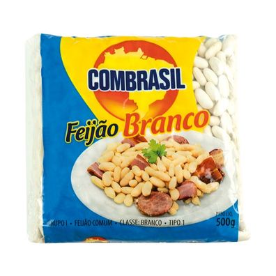 Combrasil Weiße Bohnen - Feijao Branco 500g