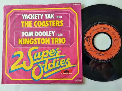 The Coasters/ Kingston Trio - Yackety Yak/ Tom Dooley 7'' Vinyl Germany
