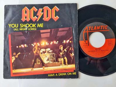 AC/ DC - You shook me all night long 7'' Vinyl France