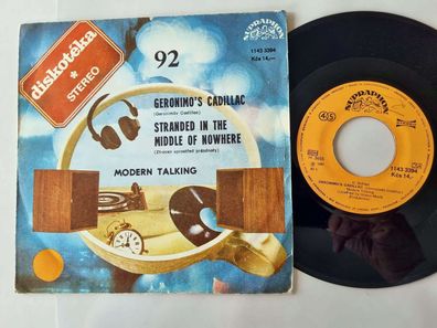 Modern Talking - Geronimo's cadillac/ Stranded in the middle of nowhere 7'' Vinyl