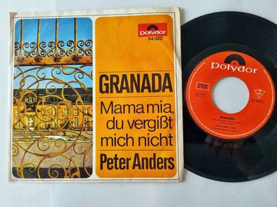 Peter Anders - Granada 7'' Vinyl Germany