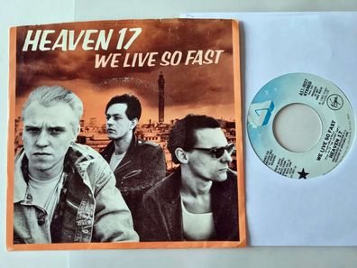 Heaven 17 - We live so fast 7'' Vinyl US PROMO