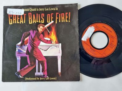 Jerry Lee Lewis - Great balls of fire 7'' Vinyl Germany
