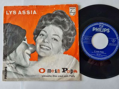 Lys Assia - O mein Papa 7'' Vinyl Germany