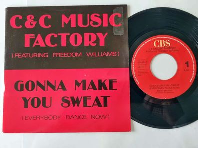 C & C Music Factory - Gonna make you sweat (Everybody dance now) 7'' Vinyl