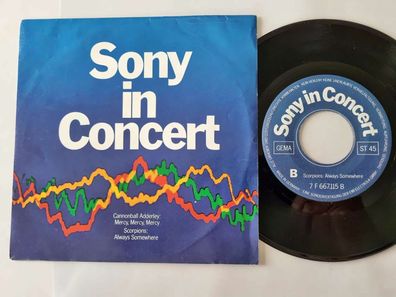The Scorpions - Always somewhere 7'' Vinyl Germany/ Sony in Concert PROMO