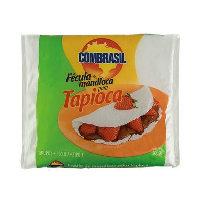 Combrasil Maniokstärke für Tapioca F&eacute; cula de Mandioca para Tapioca 500g