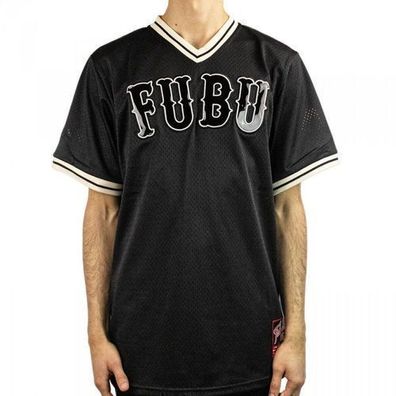 Fubu Herren T-Shirt Vintage Lacquered Mesh Tee 6038432