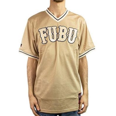 Fubu Herren T-Shirt Vintage Lacquered Mesh Tee 6038414