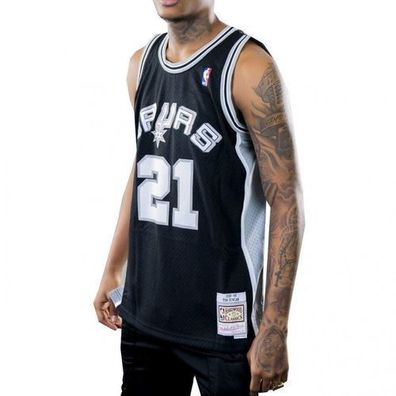 Mitchell & Ness Herren T-Shirt NBA Swingman San Antonio Spurs Tim Duncan SMJ